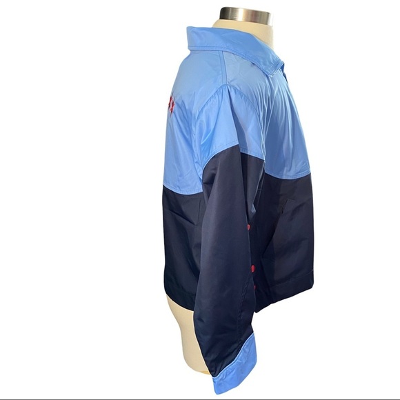 Nike Womens NBA Chicago Bulls City Edition Courtside Blue Full-Zip Jacket M NWT - Picture 9 of 16